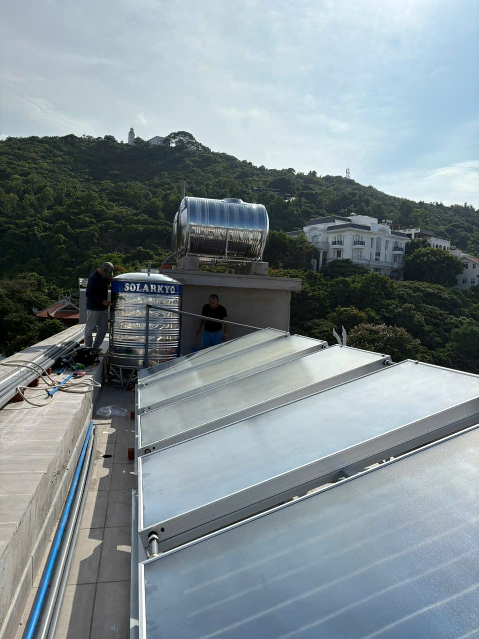 Máy tấm chịu áp cao SOLARKYO-SPE INOX SUS304 220L - Ảnh 9