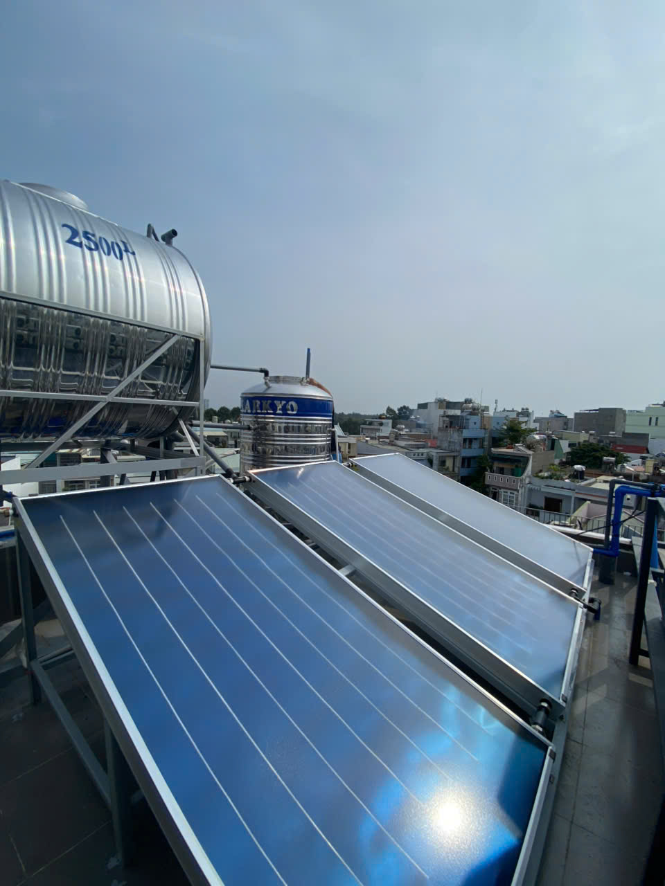 Máy tấm chịu áp cao SOLARKYO-SPE INOX SUS304 220L - Ảnh 10