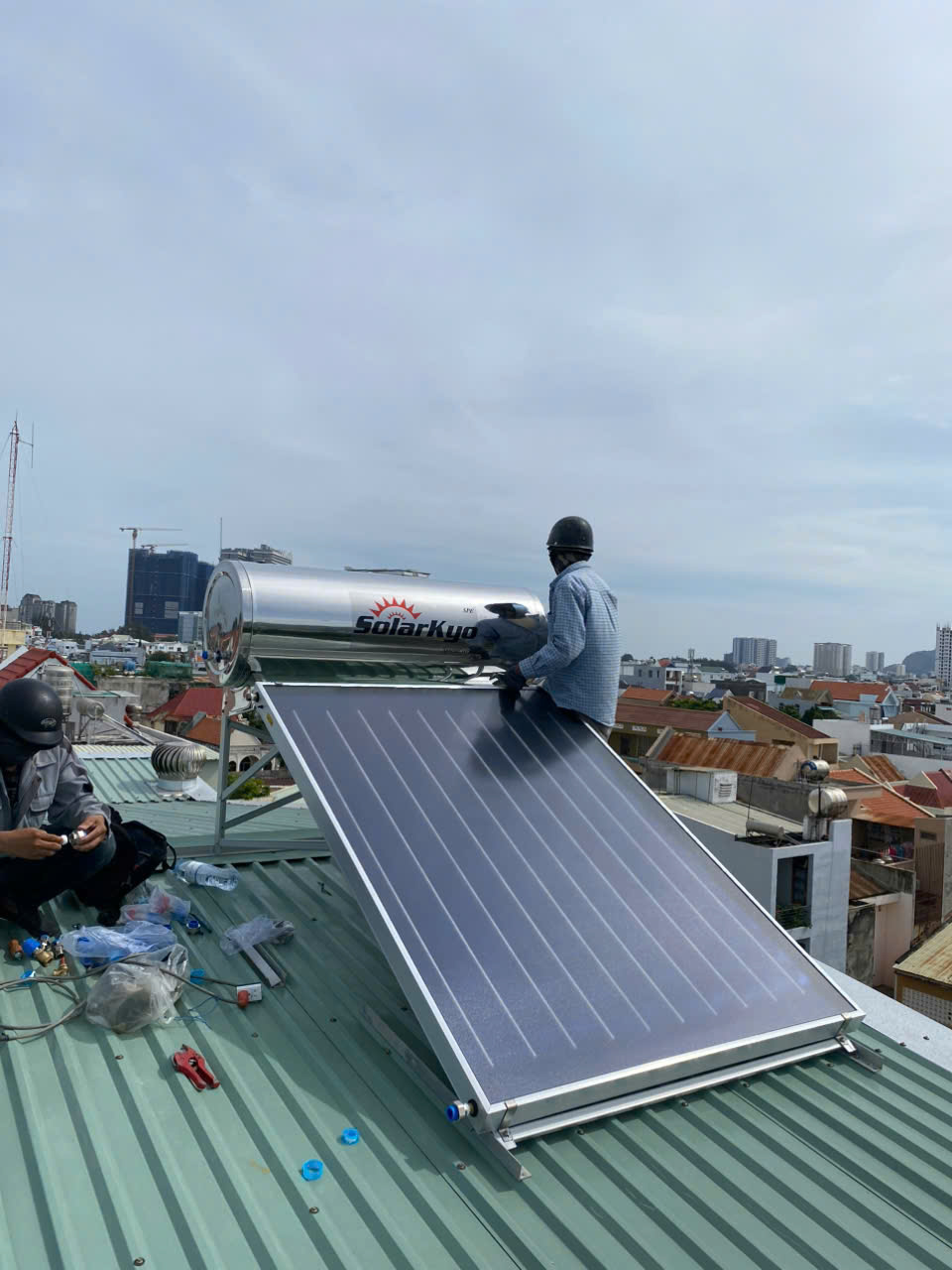Máy tấm chịu áp cao SOLARKYO-SPE INOX SUS304 220L - Ảnh 5