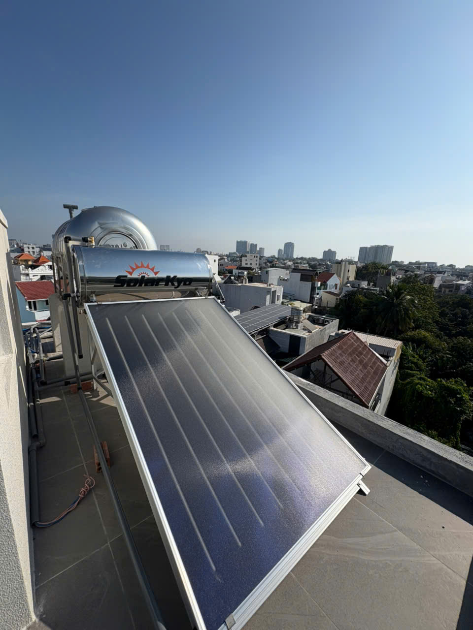 Máy tấm chịu áp cao SOLARKYO-SPE INOX SUS304 220L - Ảnh 6